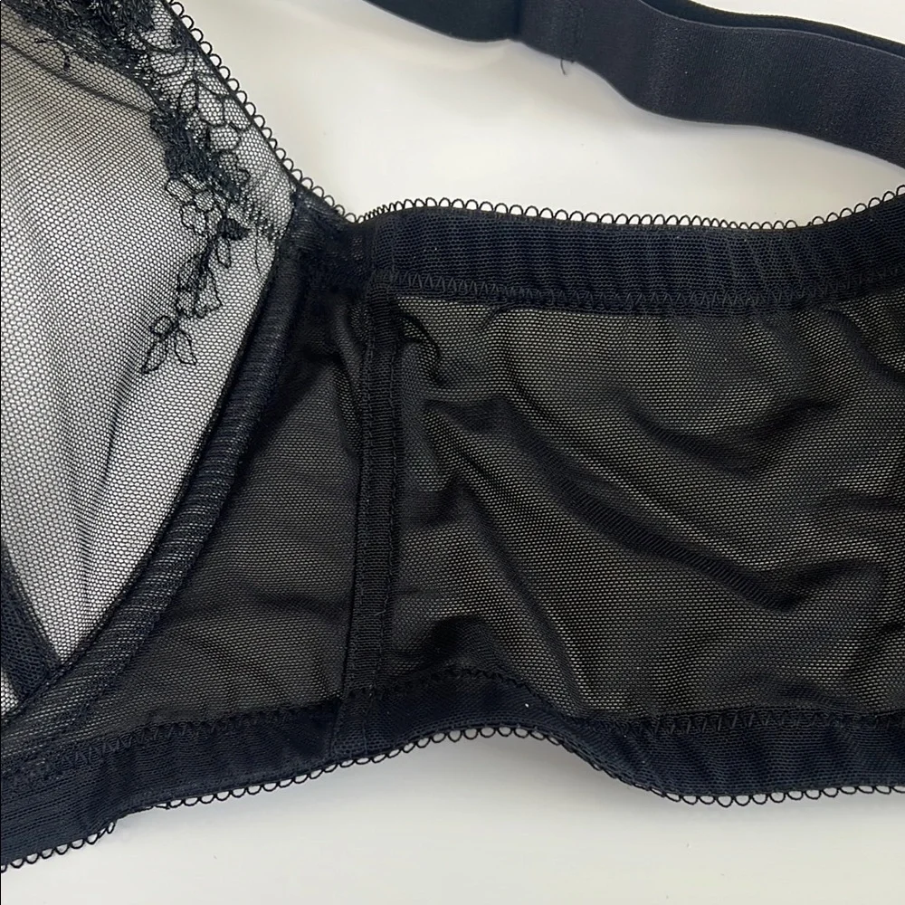 Perfect Black Lace Bra With Wires and Push Up